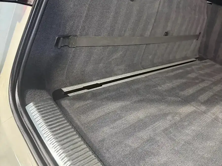 Kofferraum nachher, gründlich gereinigt